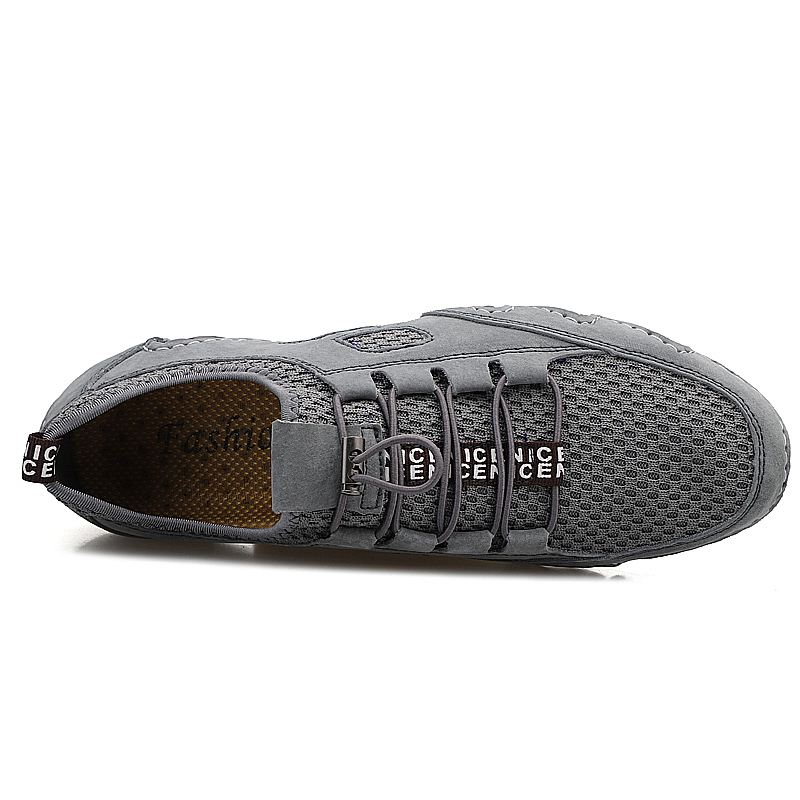 Mænd Stof Mesh Åndbar Skridsikker Casual Driving Flats