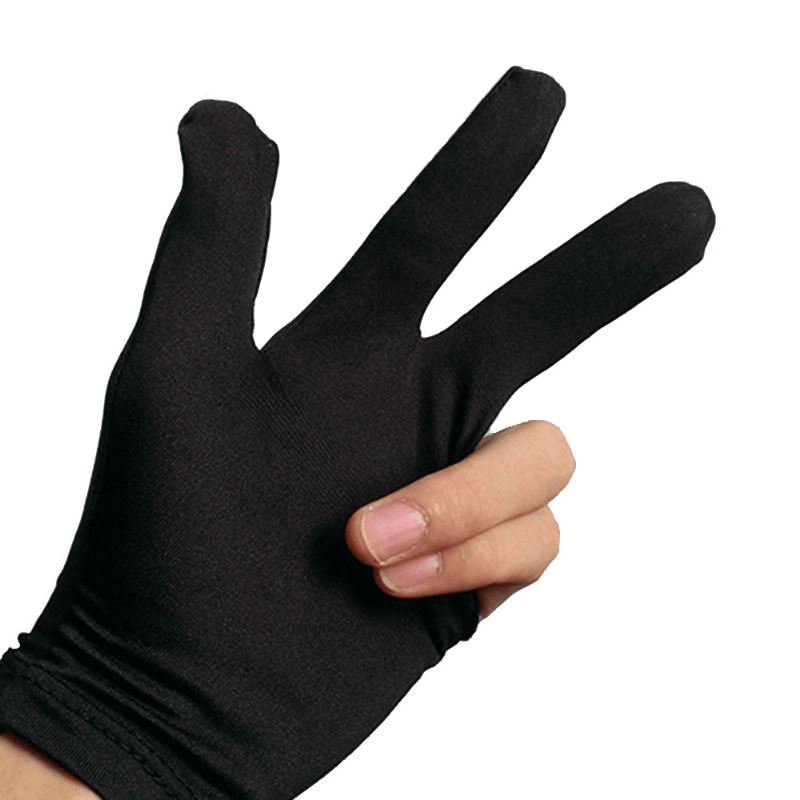 Billard Tre-finger Handsker Full Finger Gloves Club Billard Handsker Venstre Hånds Adgangskode Billardhandsker