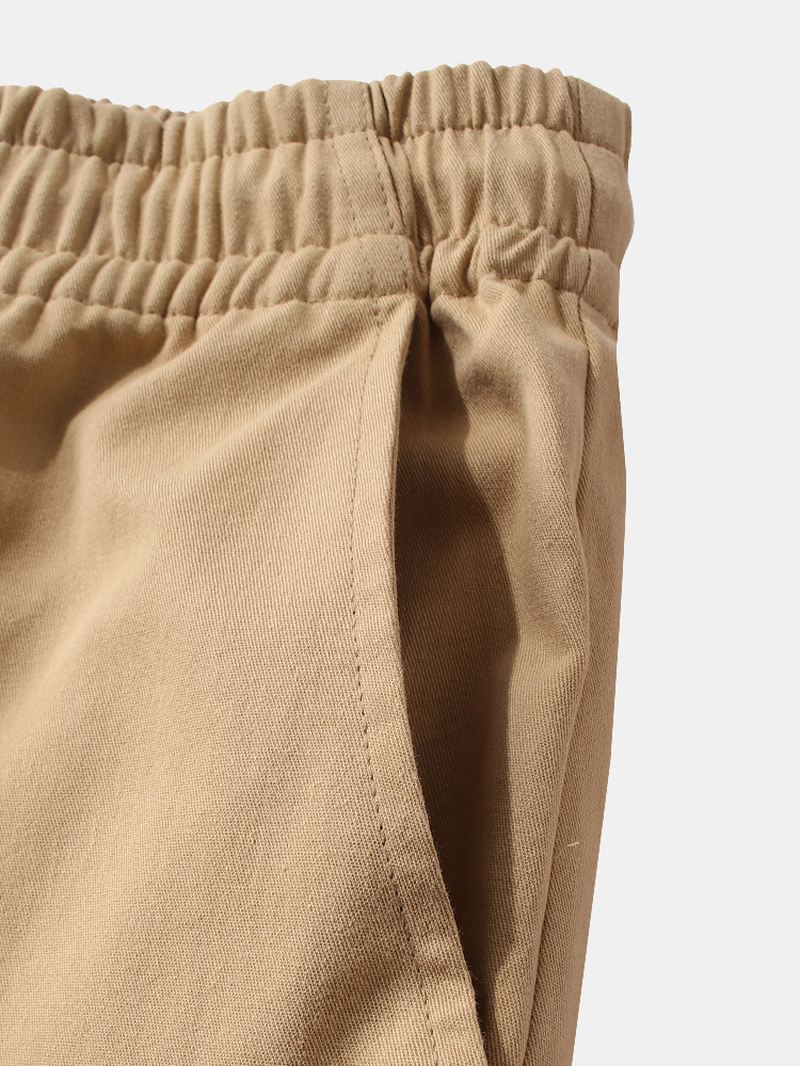 Herre Casual 100% Bomuldslommer Cargo Shorts