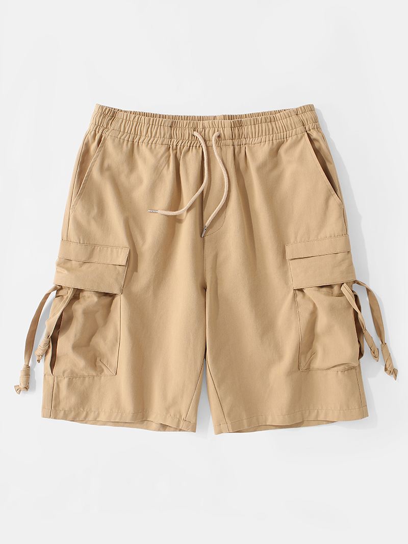 Herre Casual 100% Bomuldslommer Cargo Shorts