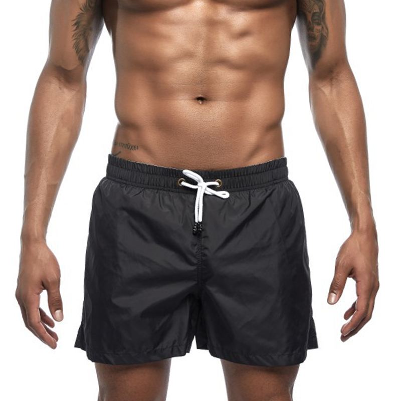 Herre Ensfarvet Sommer Tynde Casual Board Shorts