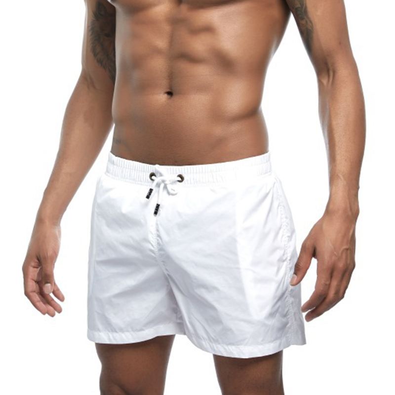 Herre Ensfarvet Sommer Tynde Casual Board Shorts