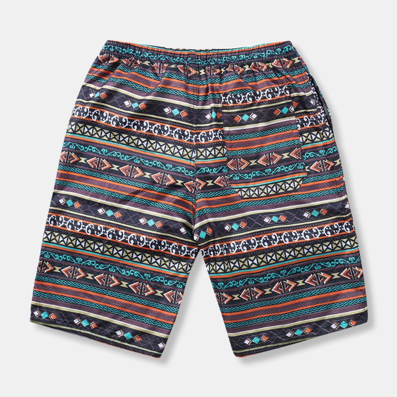 Herre Etnisk Stil Mønster Casual Beach Board Shorts