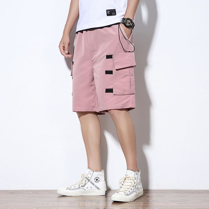 Large Størrelse Tooling Shorts Mænd Loose Trend Five Pants