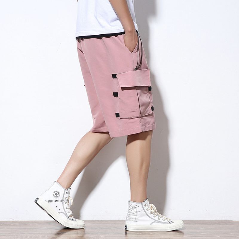 Large Størrelse Tooling Shorts Mænd Loose Trend Five Pants