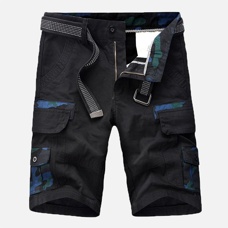 Mænd Camouflage Multi Lommer Military Outdoor Relaxed Shorts