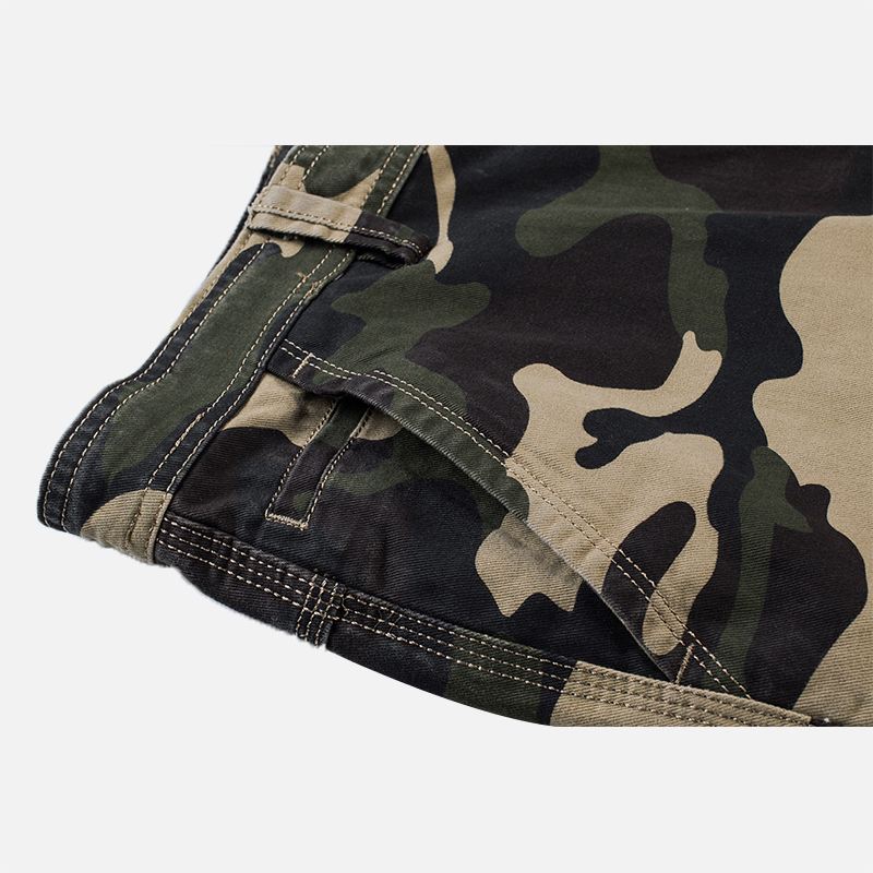 Mænd Camouflage Multi Lommer Military Outdoor Relaxed Shorts