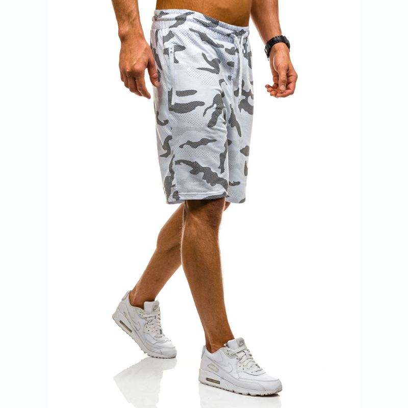 Mænds Casual Camouflage Løse Joggingbukser