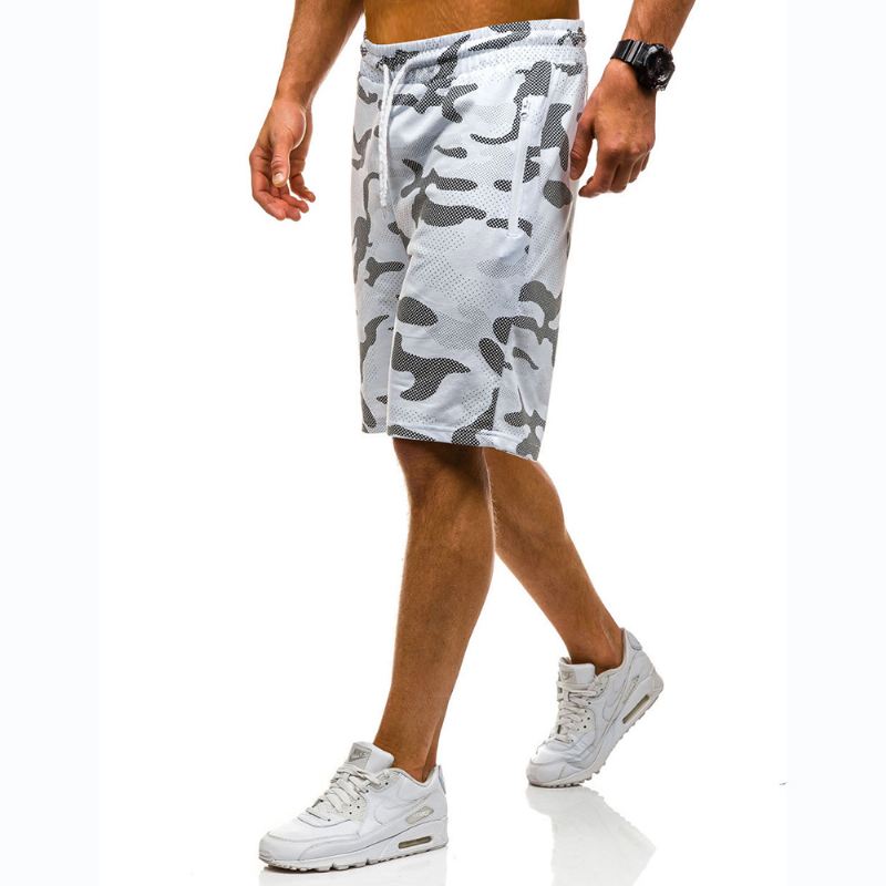 Mænds Casual Camouflage Løse Joggingbukser