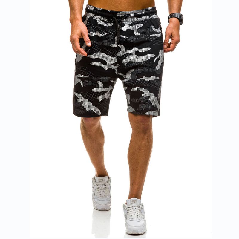 Mænds Casual Camouflage Løse Joggingbukser