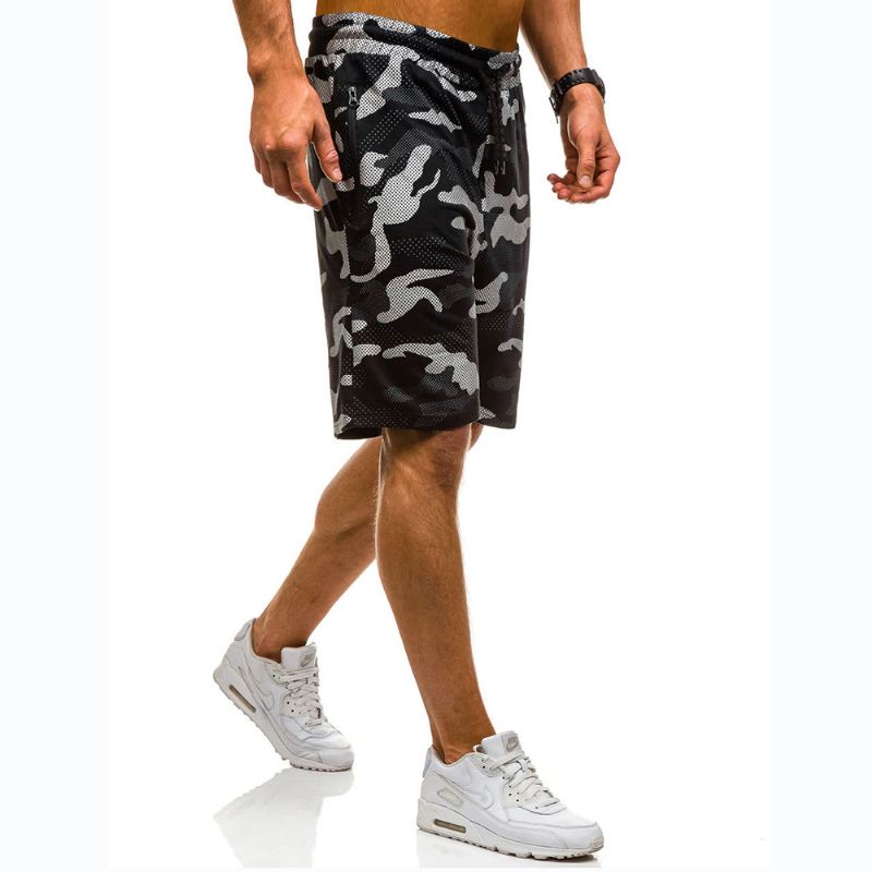 Mænds Casual Camouflage Løse Joggingbukser