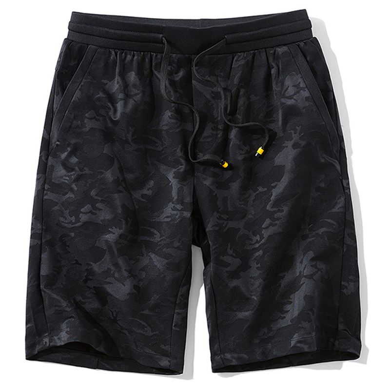 Sommer Stilfuldt Tryk Fifth Board Shorts Mænds Elastiske Åndbare Sand Beach Shorts