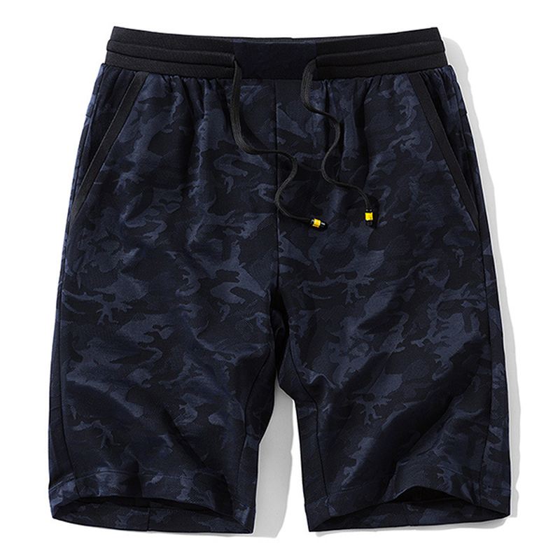 Sommer Stilfuldt Tryk Fifth Board Shorts Mænds Elastiske Åndbare Sand Beach Shorts