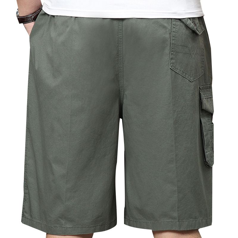 Sommer Til Mænd I Stor Størrelse Loose Cargo Shorts