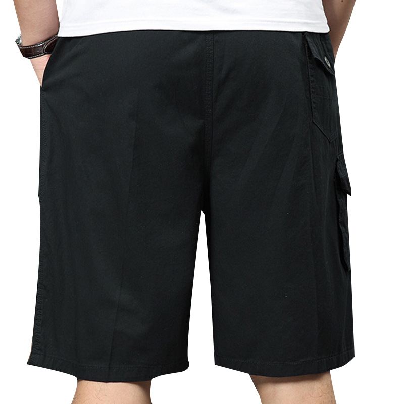 Sommer Til Mænd I Stor Størrelse Loose Cargo Shorts