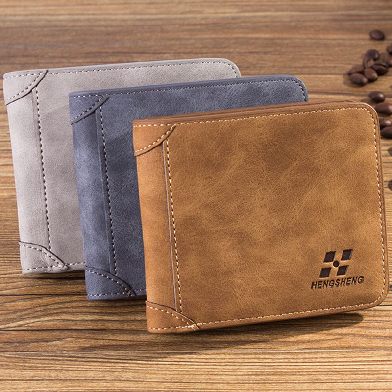 Mænd Multi Card Slots Slim Wallet Kortholder