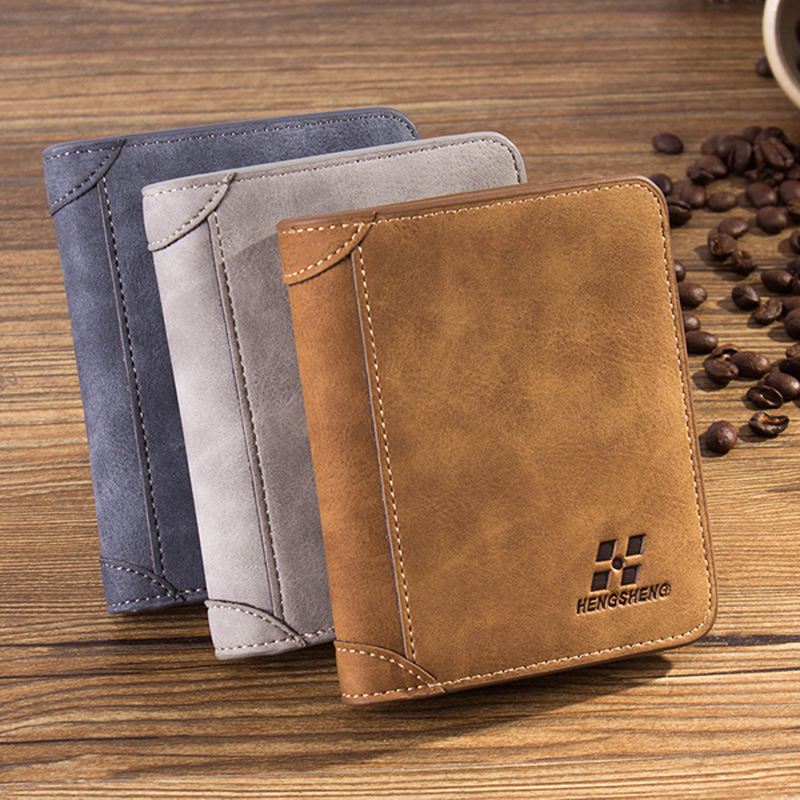 Mænd Multi Card Slots Slim Wallet Kortholder