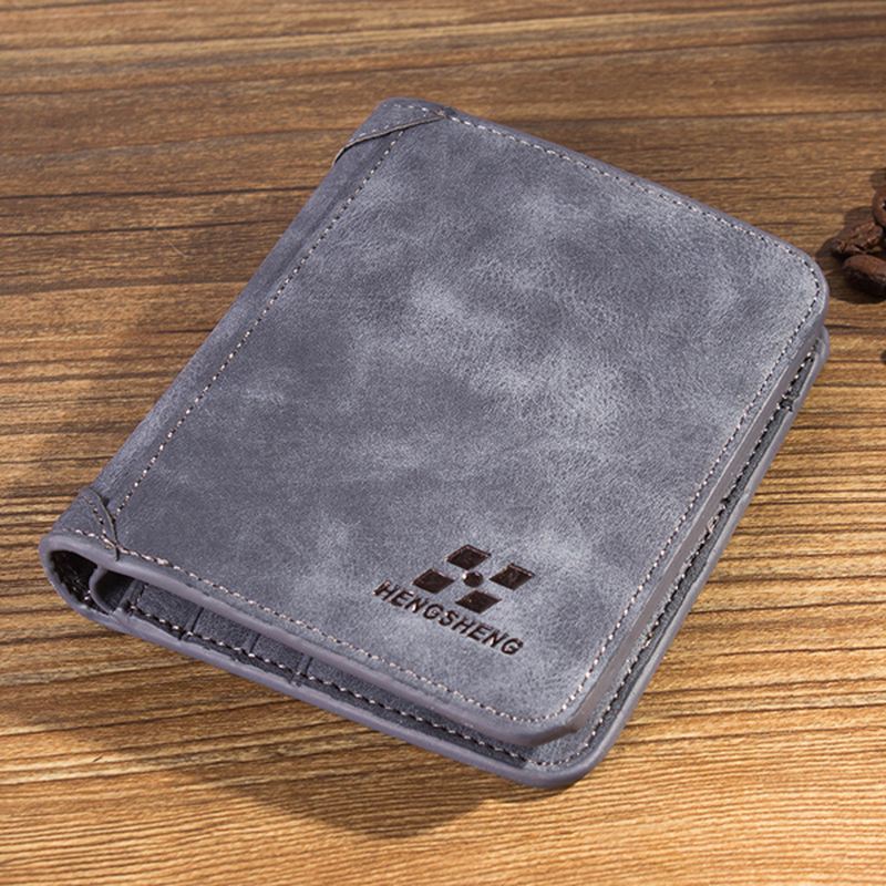 Mænd Multi Card Slots Slim Wallet Kortholder