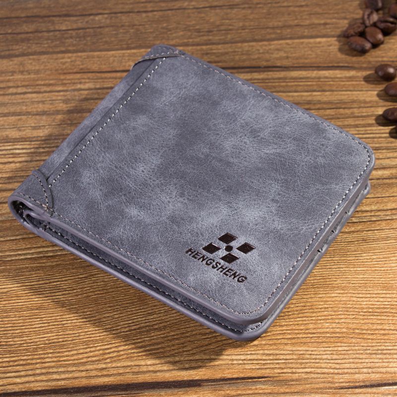 Mænd Multi Card Slots Slim Wallet Kortholder