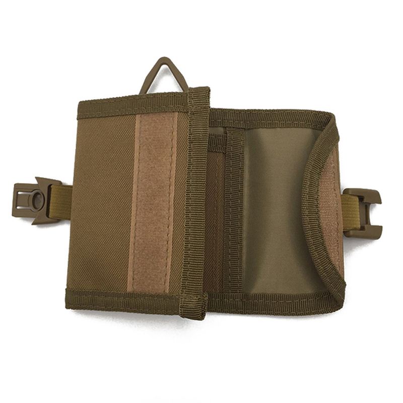 Mænd Tactical Waist Bag Outdoor Pouch Military Molle Wallet Card Holder Med Krog