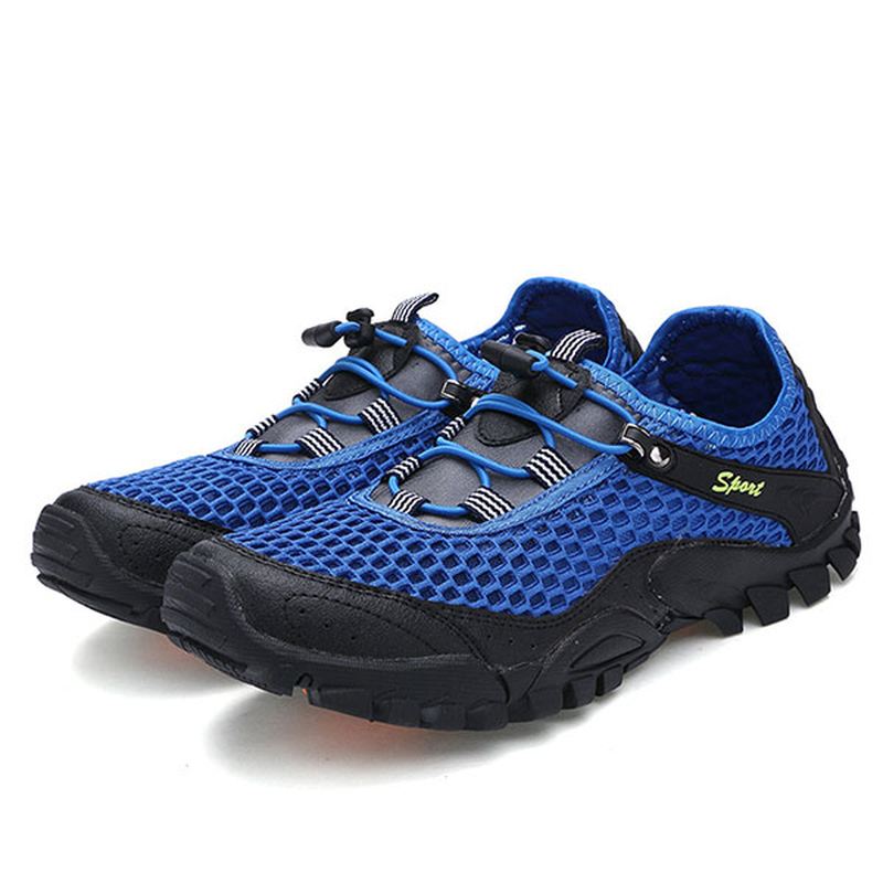 Mænd Anti Collision Toe Mesh Outdoor Hiking Sneakers