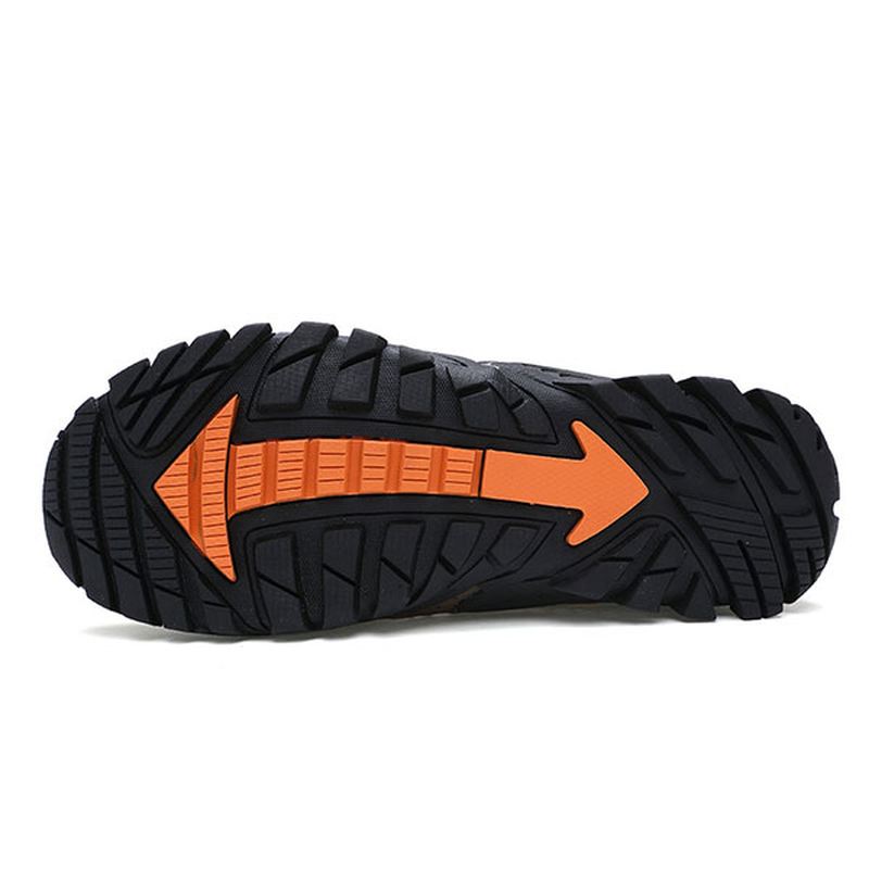 Mænd Anti Collision Toe Mesh Outdoor Hiking Sneakers