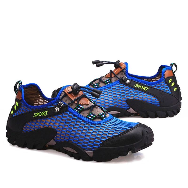 Mænd Mesh Anti Collision Toe Vandreture Klatring Outdoor Athletic Sko