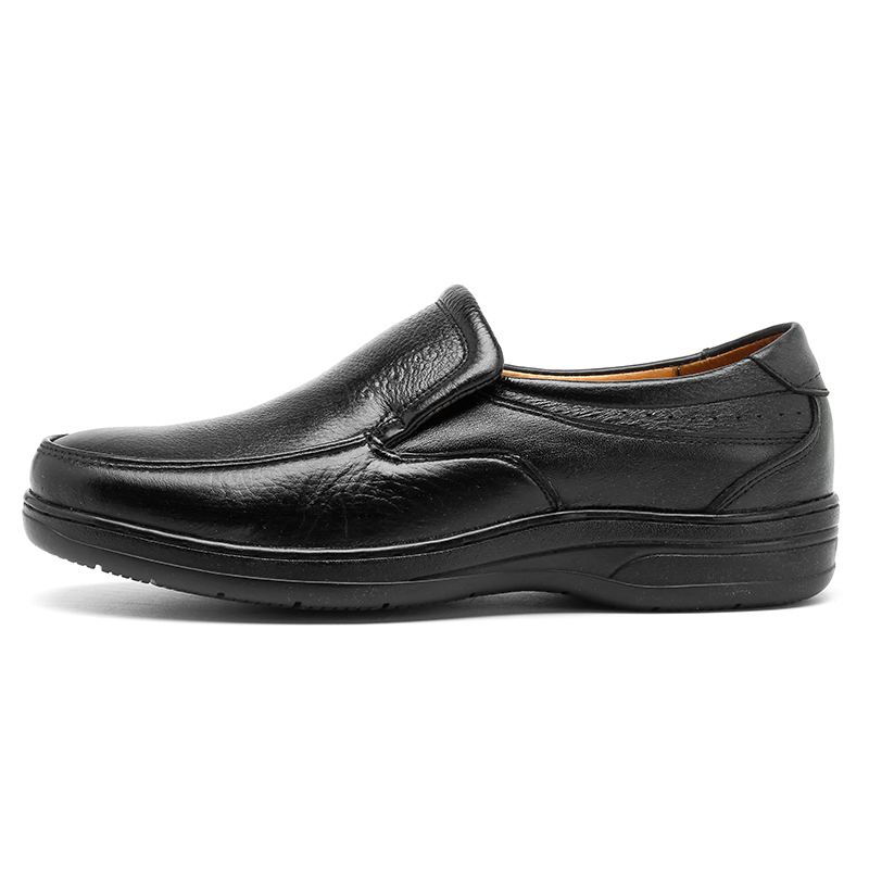 Mænd Ægte Læder Komfortabel Slip On Oxfords