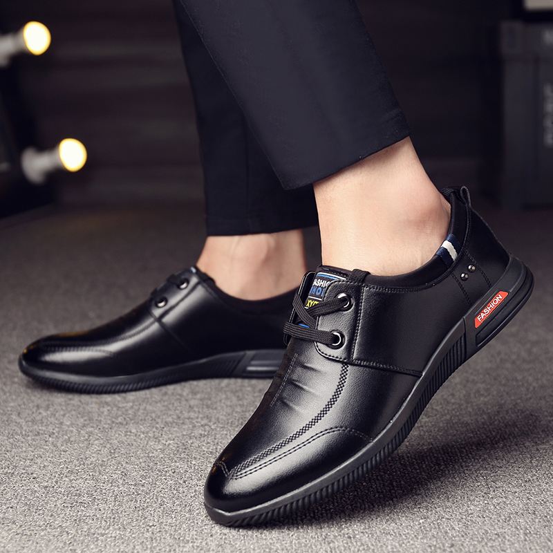 Mænd Microfiber Business Casual Oxfords