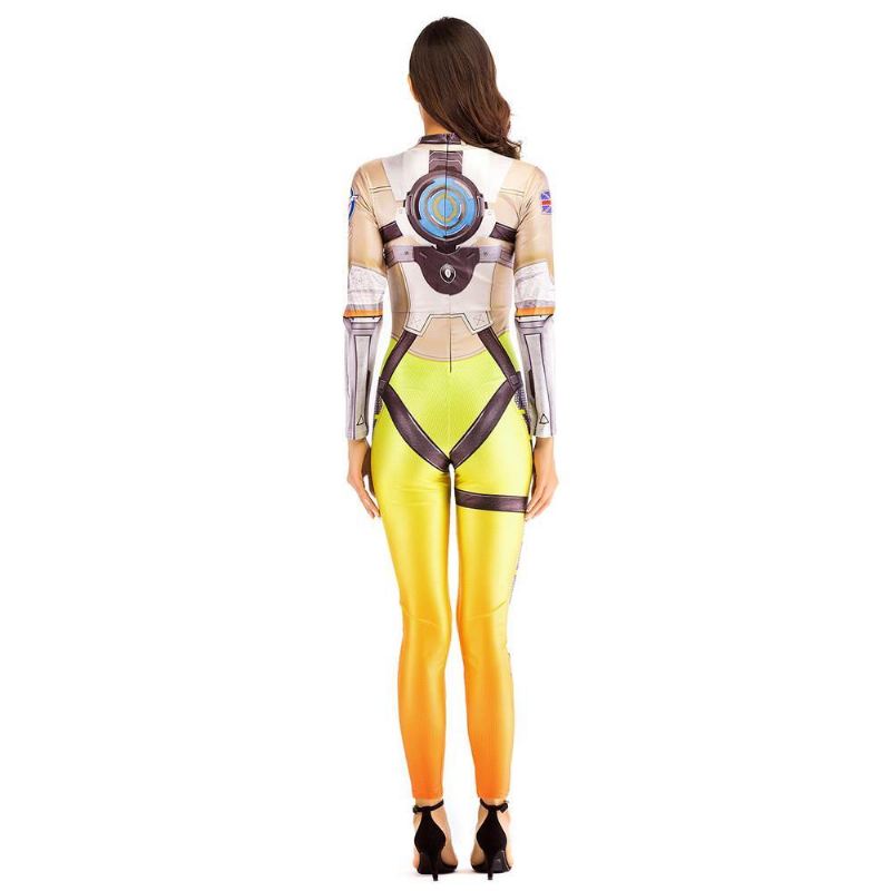 Hero Tracer Costume Cosplay Anime Bodysuit Kostumer Til Kvinder Plus Size Jumpsuit