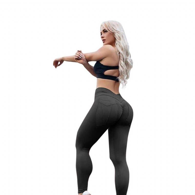 Kvinder Leggings Fitness Højtalje Anti Cellulite Leggings