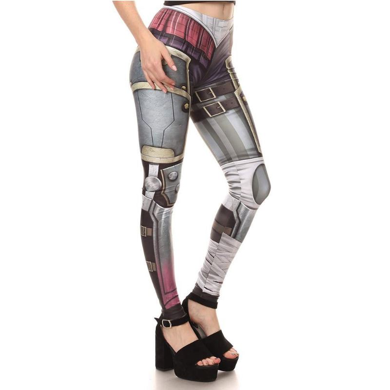 New Arrival Armor Kvinder Leggings Digital Med Tryk Army Fitness Legg Mujer Printing Bukser Workout Plus Size Legging