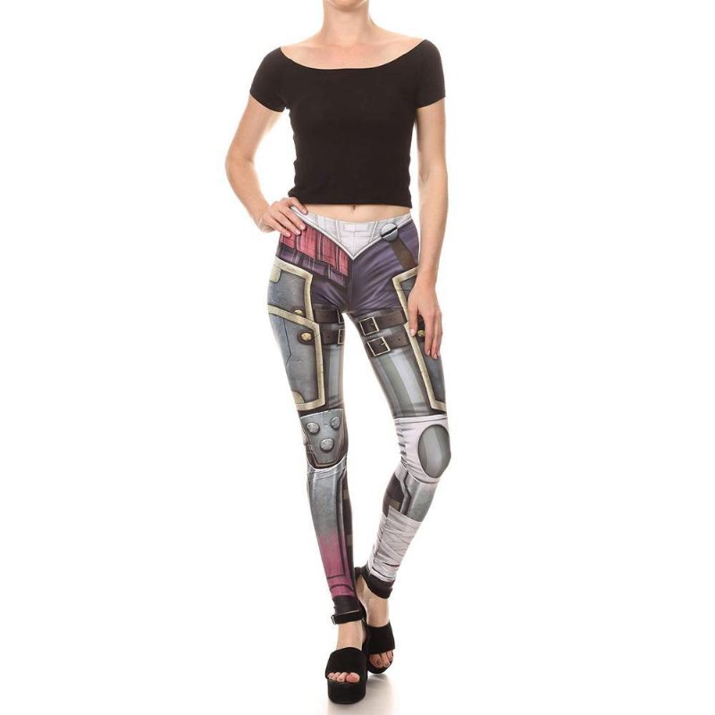 New Arrival Armor Kvinder Leggings Digital Med Tryk Army Fitness Legg Mujer Printing Bukser Workout Plus Size Legging