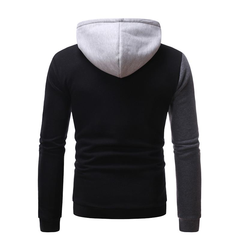 Europæisk Og Amerikansk Mode Casual Personality Contrast Sweater