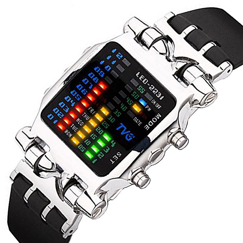 Led Display Creative Watch Moderigtige Elektroniske Digitale Ure