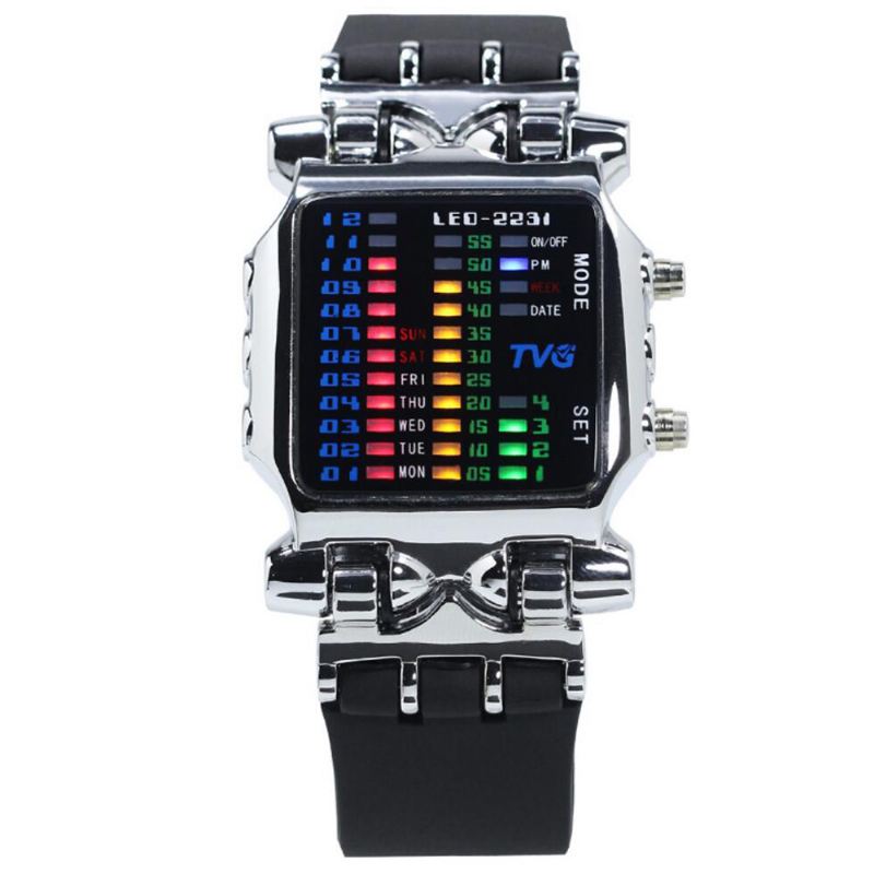 Led Display Creative Watch Moderigtige Elektroniske Digitale Ure