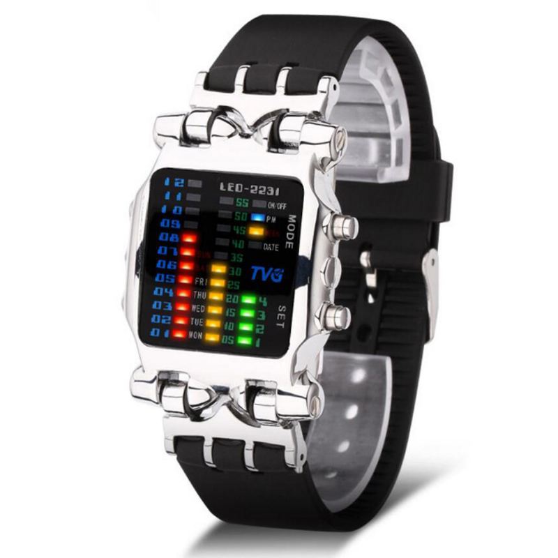 Led Display Creative Watch Moderigtige Elektroniske Digitale Ure