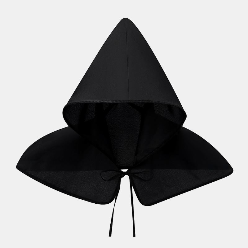 Unisex Kostumer Grim Reaper Cape Middelalderpest Læge Hat Sjal Kappe Mænd Kvinder Voksen Gothic Punk Robe