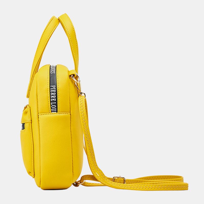 Kvinder Pure Color Lille Multifunktionel Håndtaske Crossbody-taske