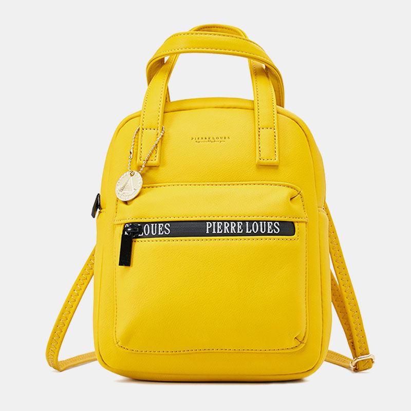 Kvinder Pure Color Lille Multifunktionel Håndtaske Crossbody-taske