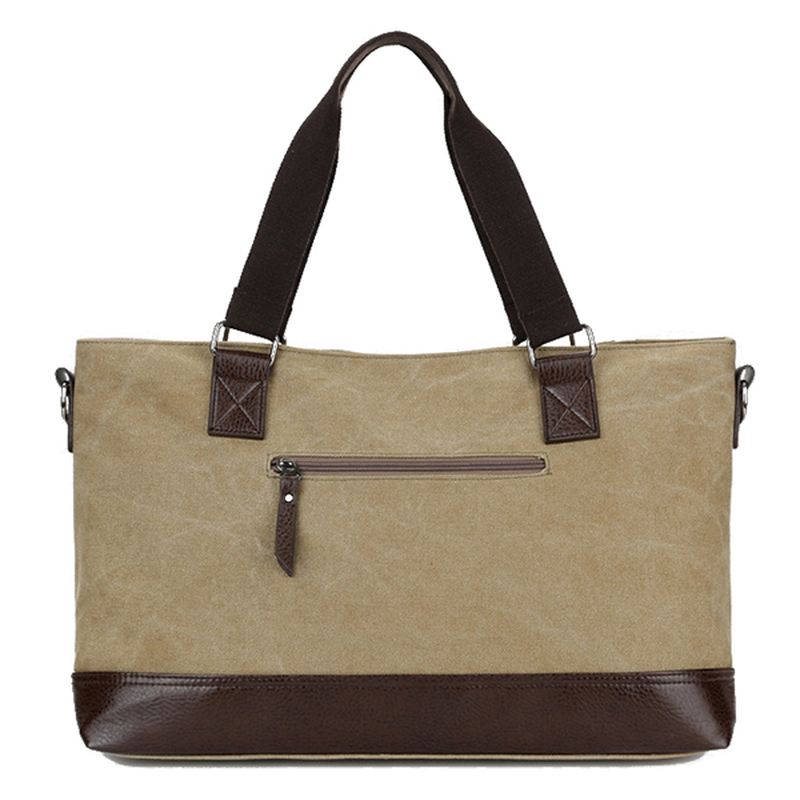 Mænd Canvas Casual Sling Bag Håndtaske Rejsetaske