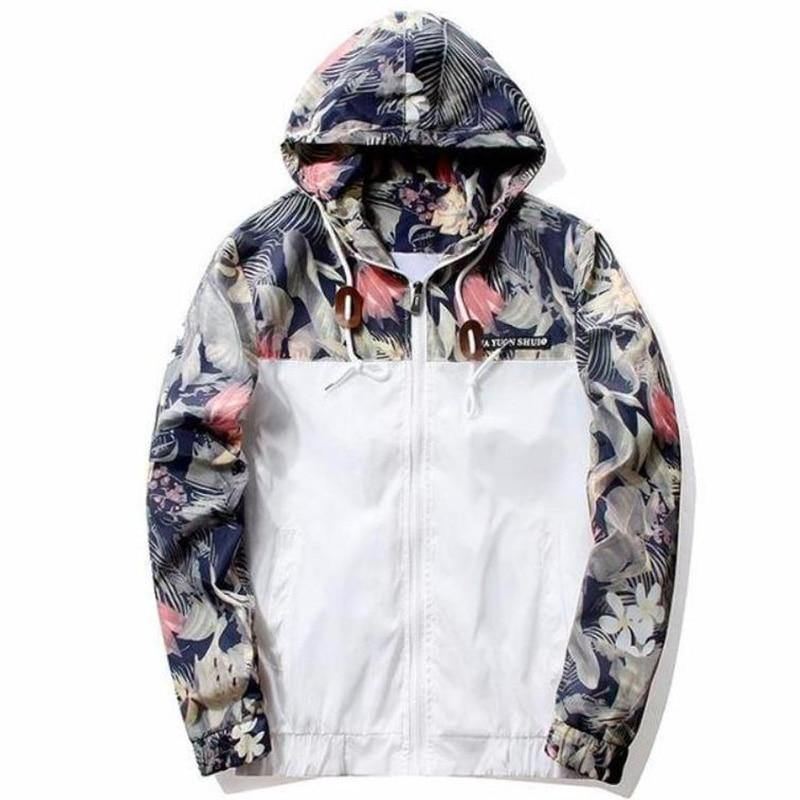 Floral Bomber Herrejakke