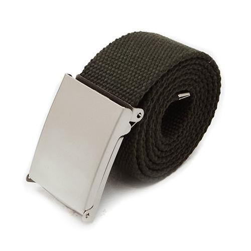 Mænd Dreng Unisex Lærred Metalspænde Plain Webbing Business Casual Bæltestrop