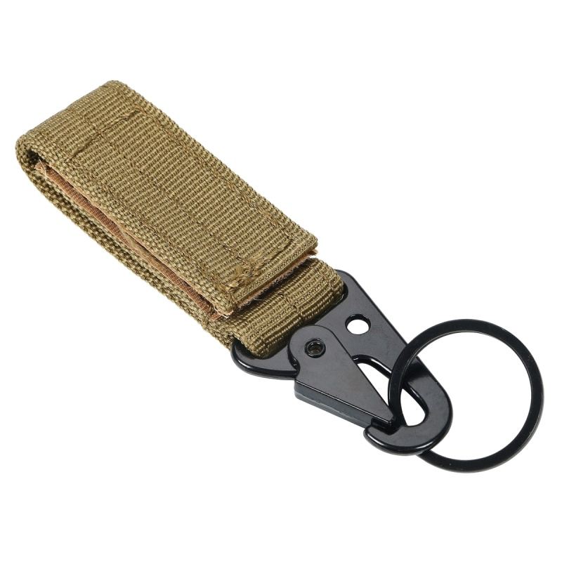 Udendørs Nylon Webbing Krog Multi-function Eagle Beak Key Ring Tool