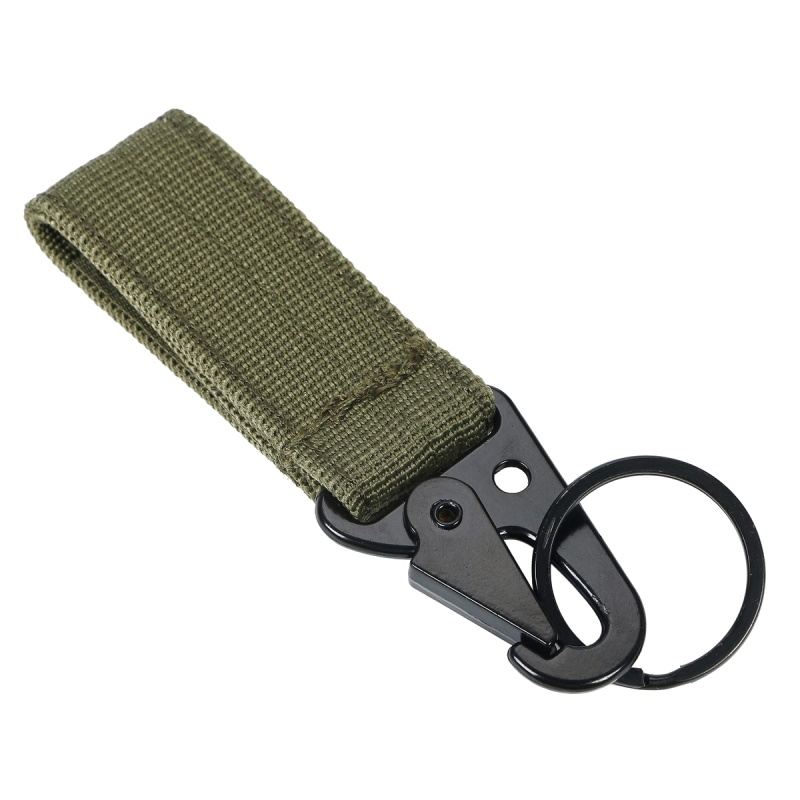 Udendørs Nylon Webbing Krog Multi-function Eagle Beak Key Ring Tool