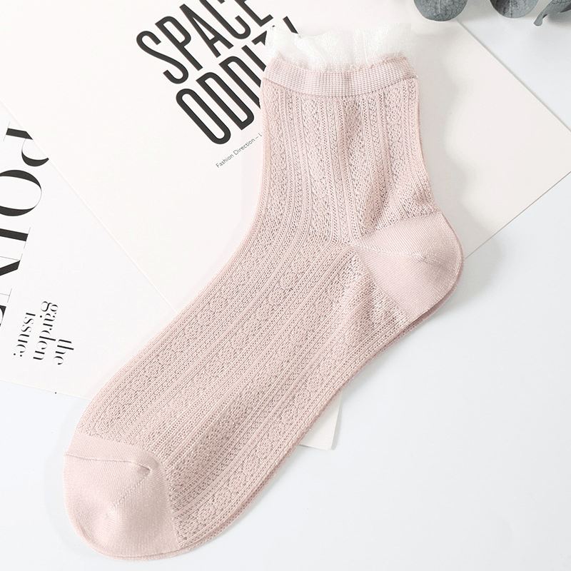 Åndbar Low Cut Sock Ultra-tynde Mesh Boat Socks