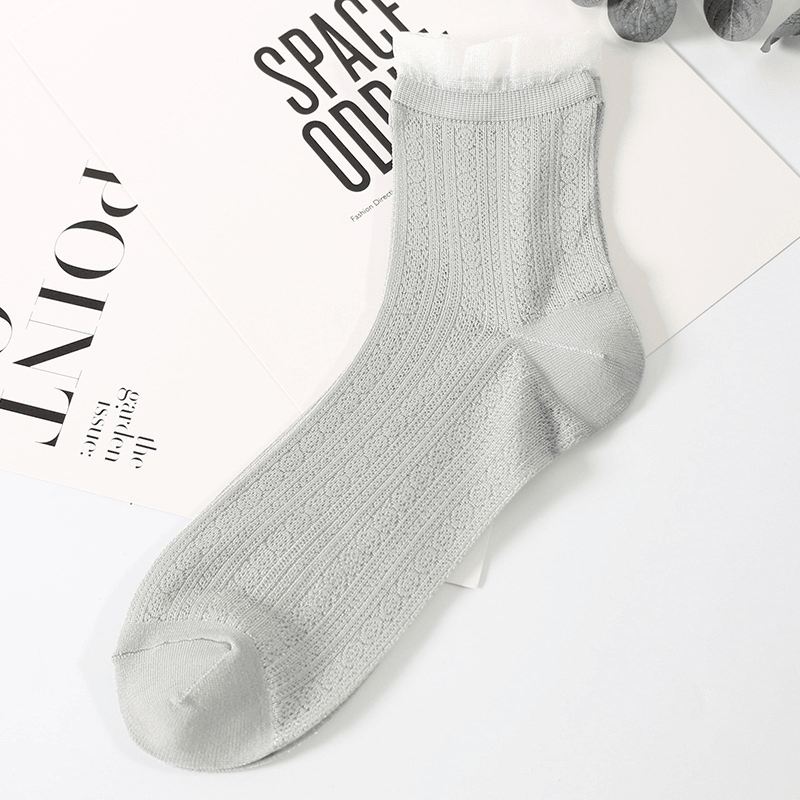 Åndbar Low Cut Sock Ultra-tynde Mesh Boat Socks