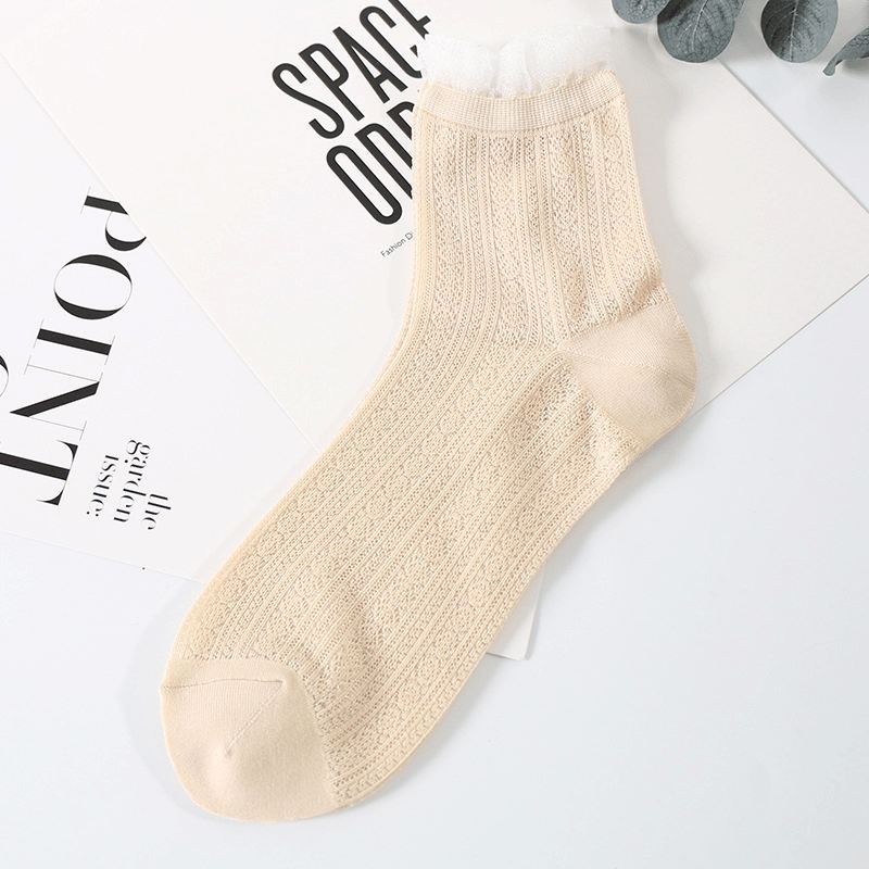 Åndbar Low Cut Sock Ultra-tynde Mesh Boat Socks