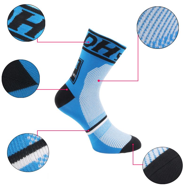 Dh Sports Herre Dame Cykelpude Crew Sock