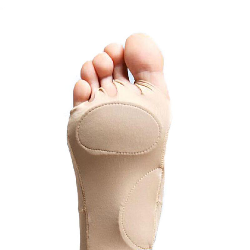 Kvinder Summer Empty Five Toe Anti-skridstrømper Soft Foot Cushion Sweat Invisible Sock